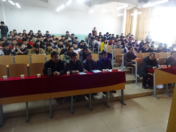 康保县职教中心、中学师生来我院参观考察