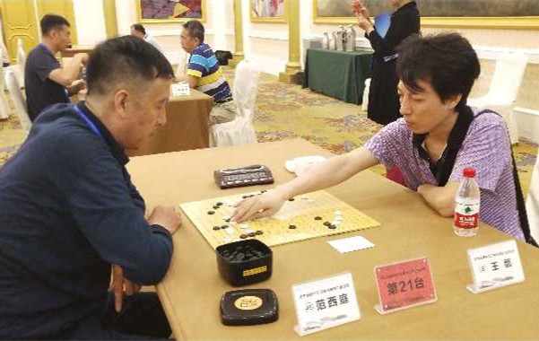 我院教师范西庭荣获省围棋赛团体第五名