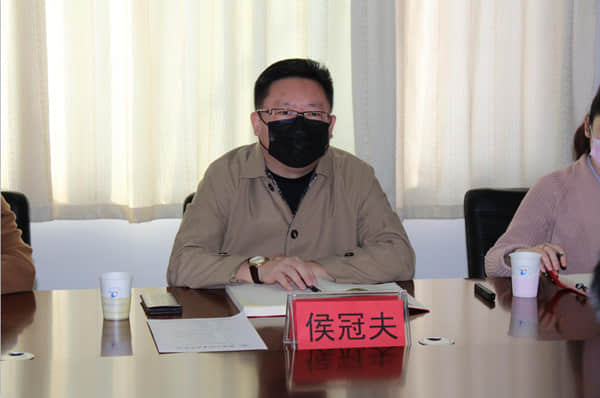 开元控股集团董事长侯冠夫一行赴我院考察对接