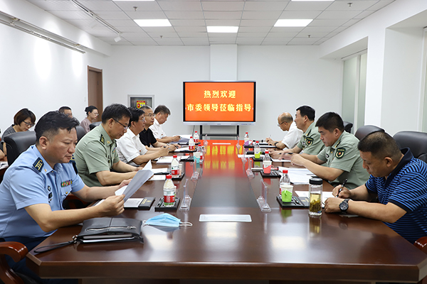市委常委、张家口军分区政委苑建国到我院调研指导大学生征兵工作