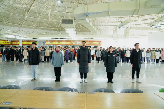 共迎冰雪之约，共赴美好未来——我院参与奥运赛事期间重点文化活动师生排练侧记（一）