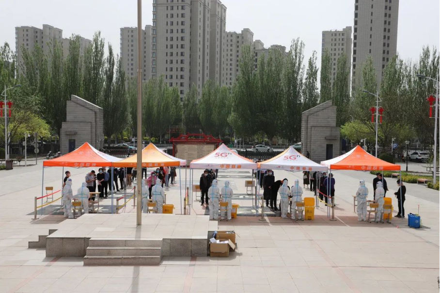 我院开展核酸检测应急演练