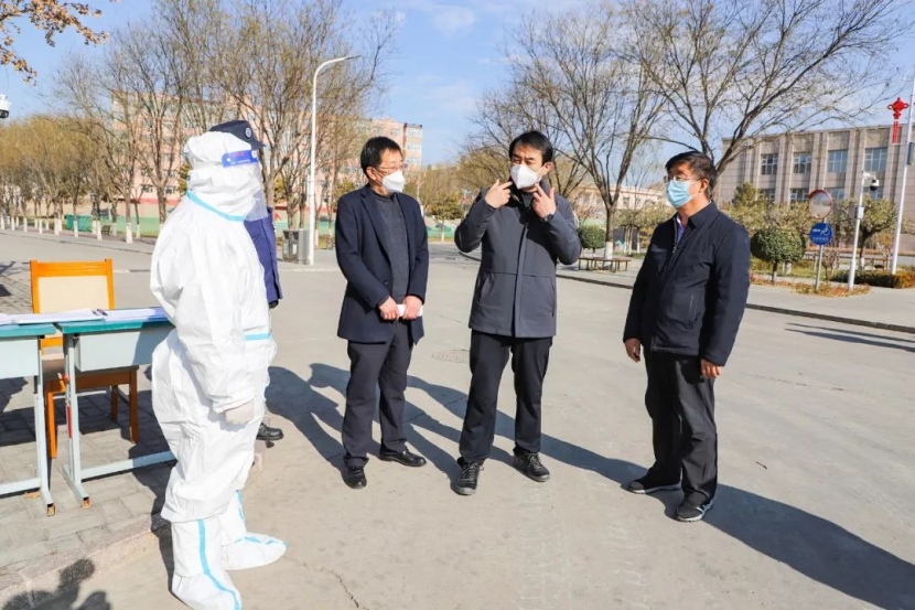 副市长贾宏迅到我院进行督导调研